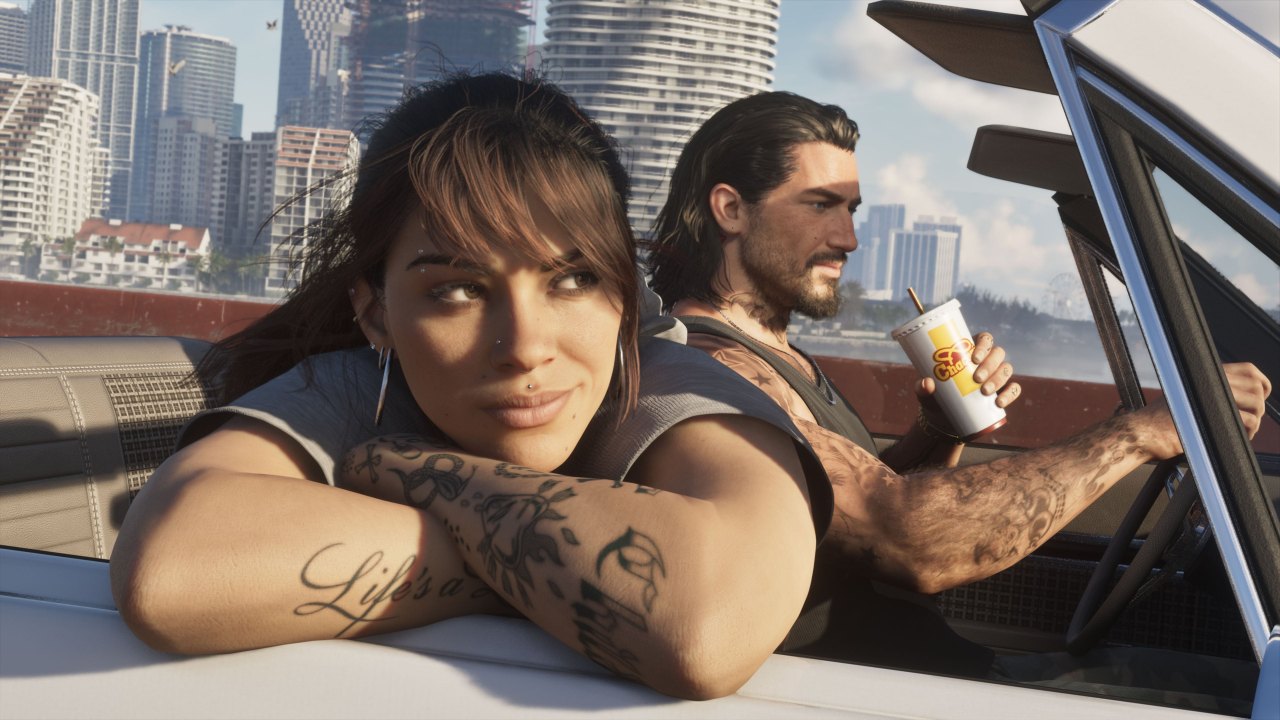 Jason and Lucia in Grand Theft Auto VI