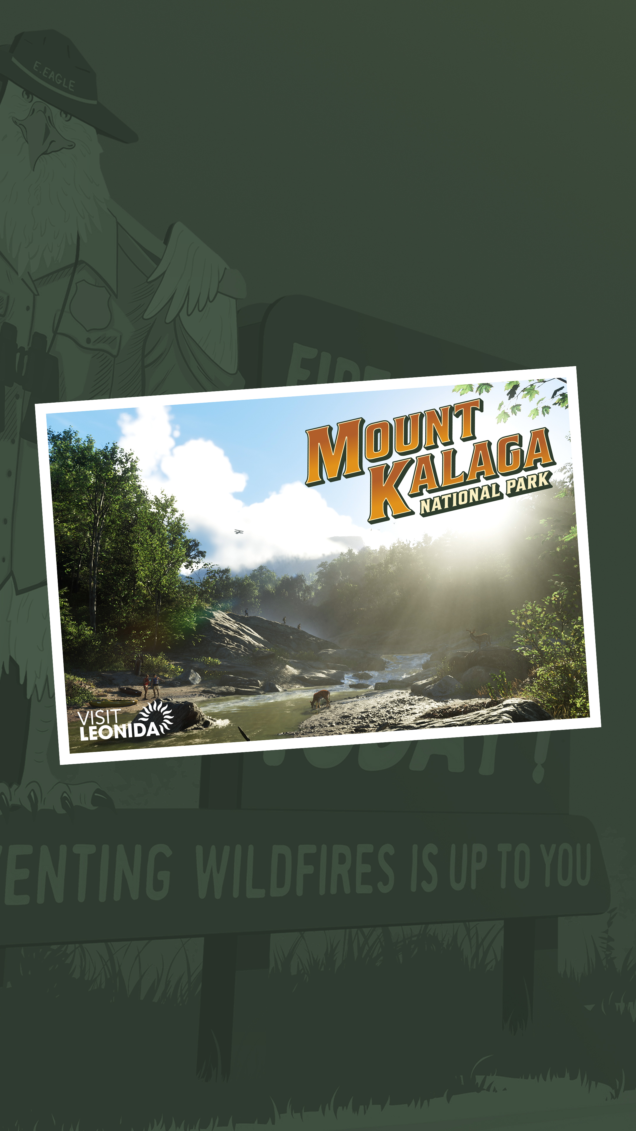 Mount Kalaga National Park region postcard