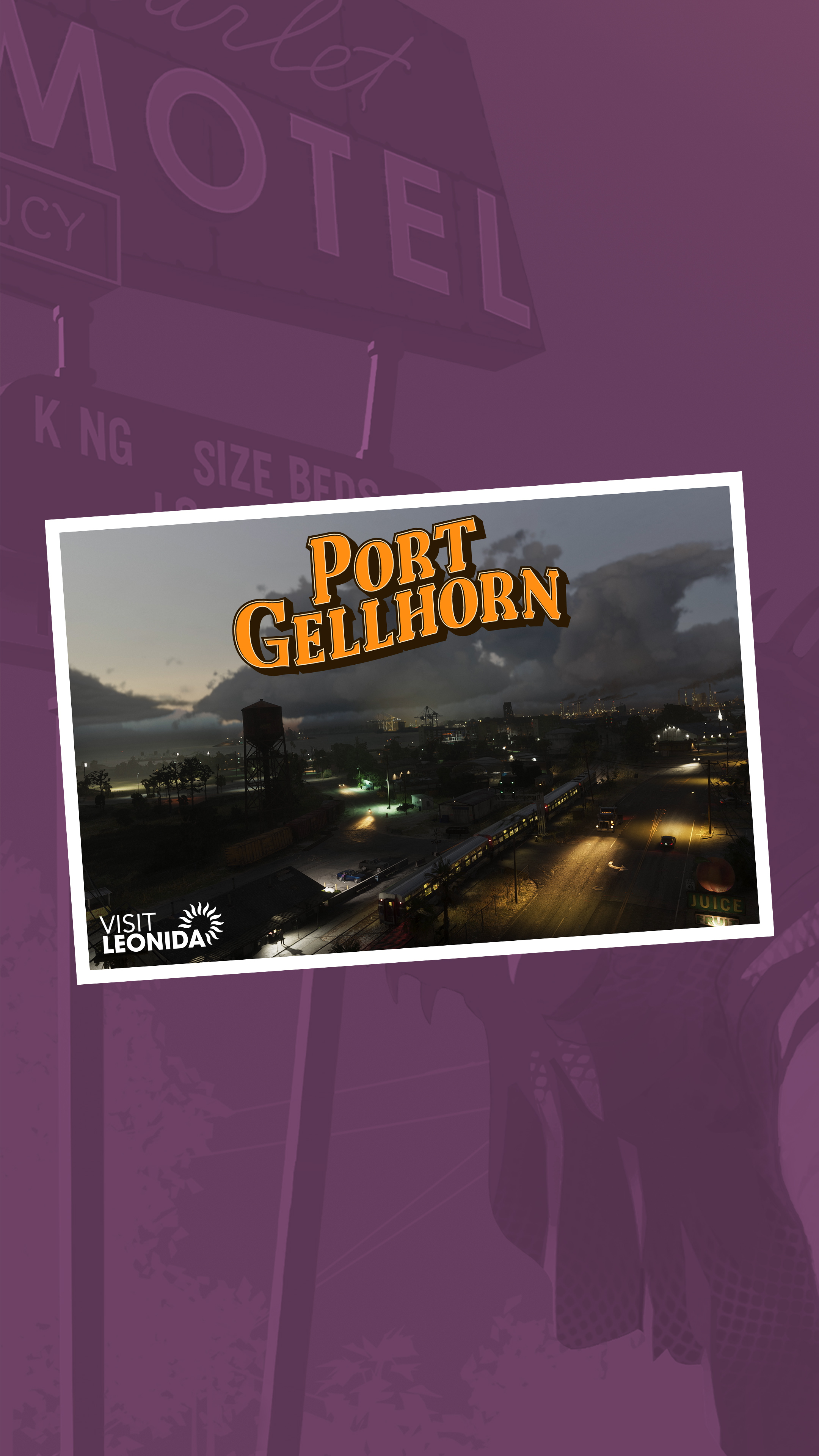 Port Gellhorn region postcard